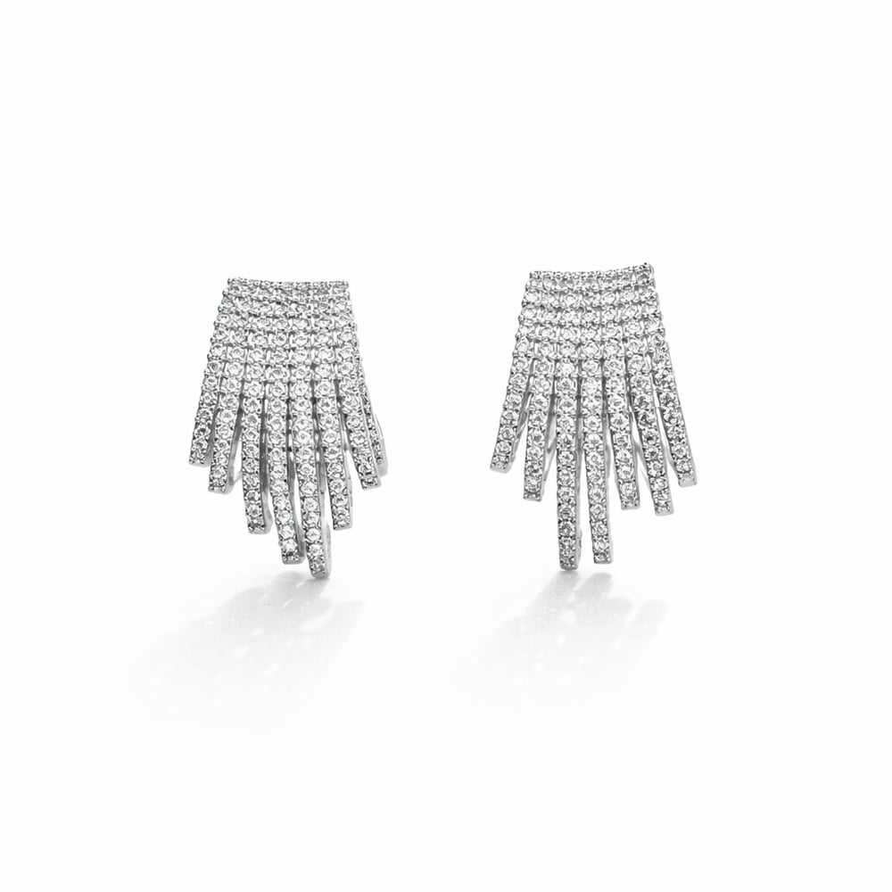 Silver Işıltı Küpe