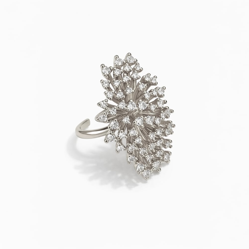 Starburst Yüzük Silver