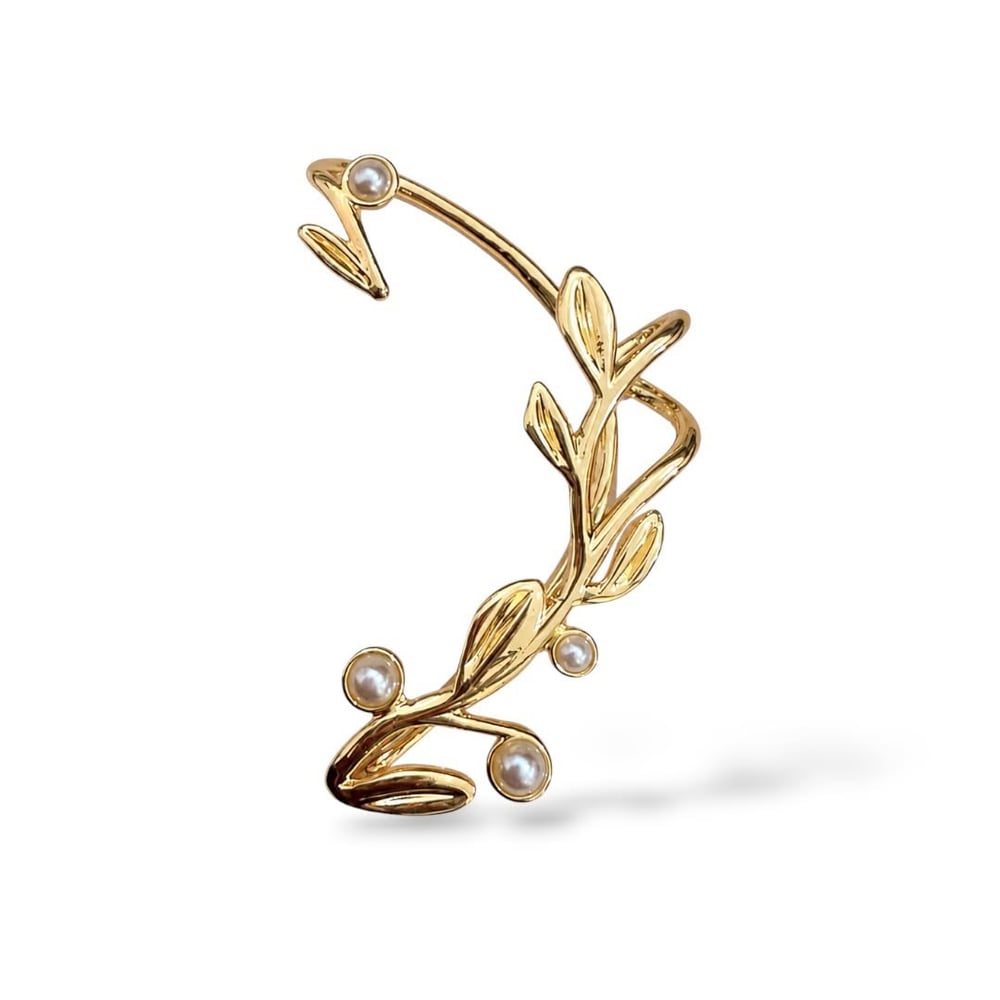 Tam Kulak İncili Ear Cuff