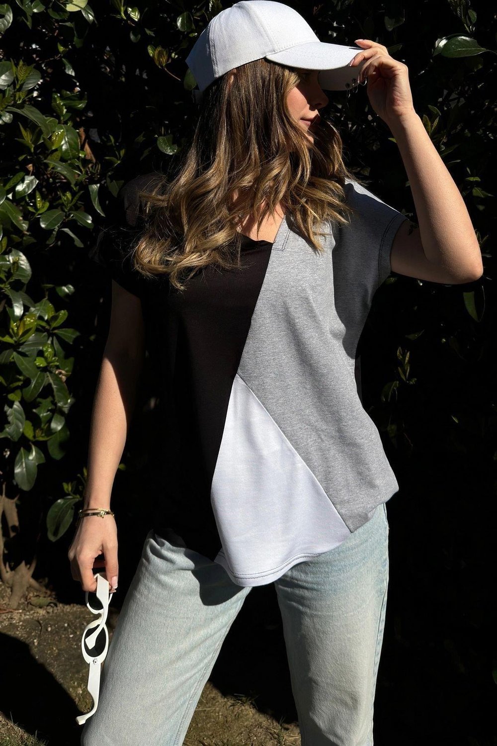 Kadın Salaş T-shirt - 700-3207