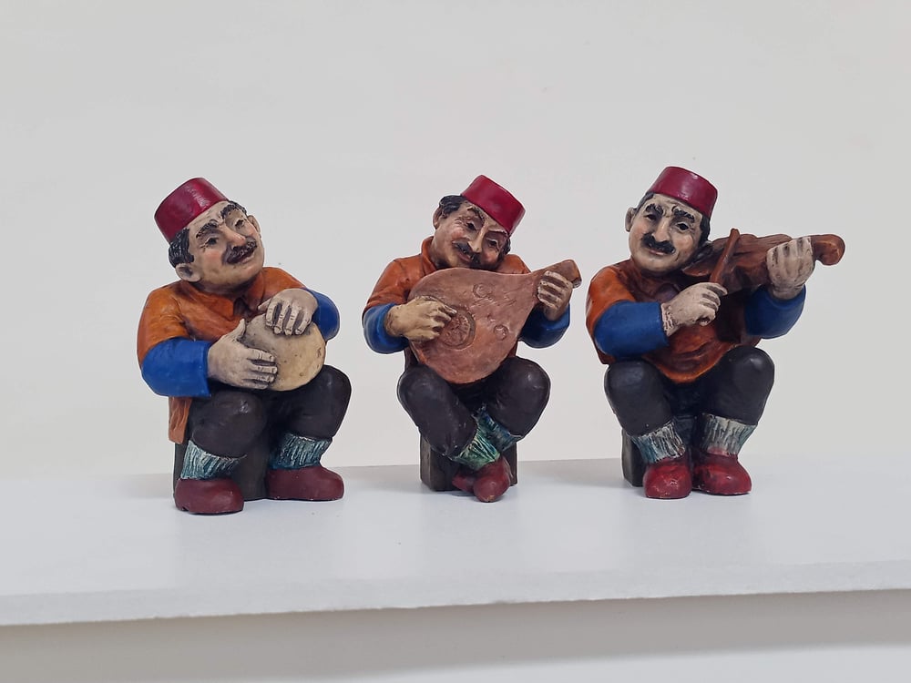 Üçlü Çalgıcı Minyatürü Özel Tasarım