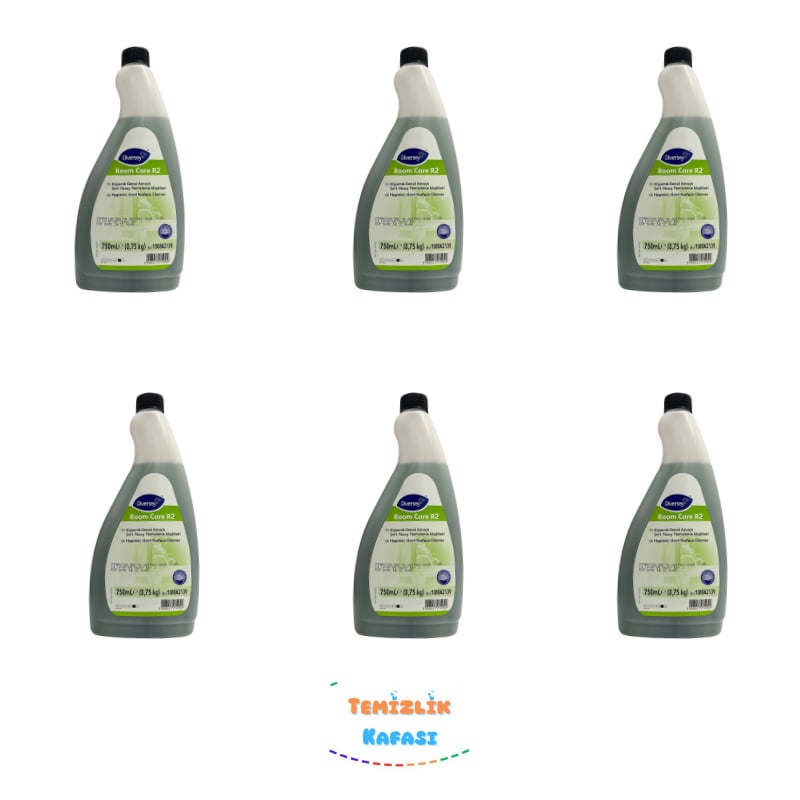 Diversey Room Care R2 Multi Surface Cleaner 750 ml – 6'lı Set