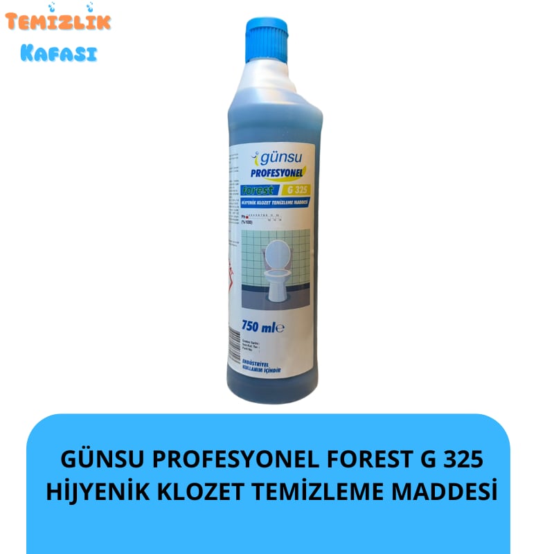 Günsu Profesyonel Forest G 325 Hijyenik Klozet Temizleme Maddesi 750 ml