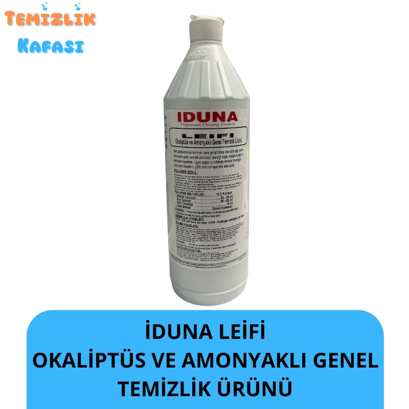 İduna Leifi Okaliptüs ve Amonyaklı Genel Temizlik Ürünü 1Lt 