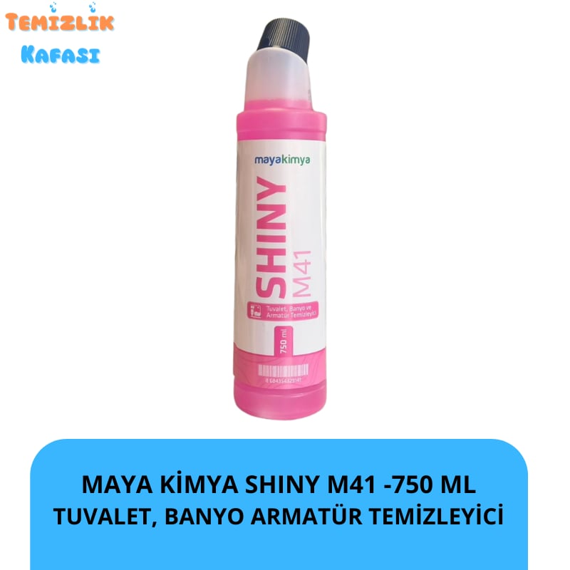 Maya Kimya Shiny M41 Tuvalet, Banyo ve Armatür Temizleyici - 750 ml