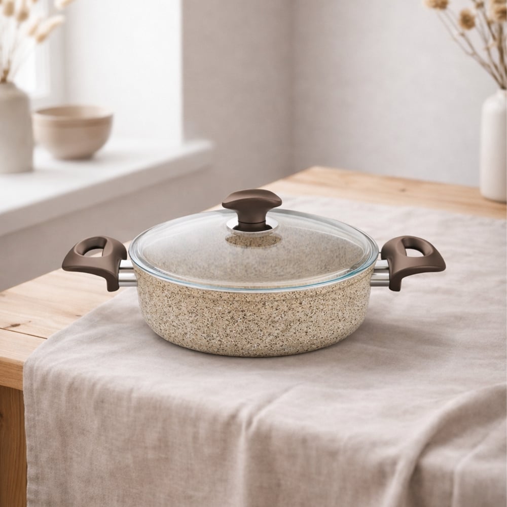 Creamy Granit 26 cm Karnıyarık Tencere