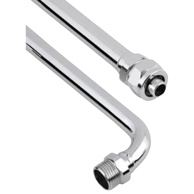 DİRSEKLİ KROM UZATMA ÇUBUĞU 90 CM