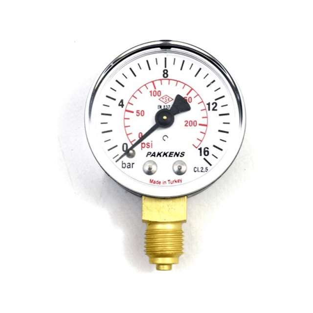 HİDROMETRE Q63 / 0-16 BAR - PAKKENS