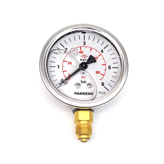 HİDROMETRE Q63 / 0-6 BAR - PAKKENS