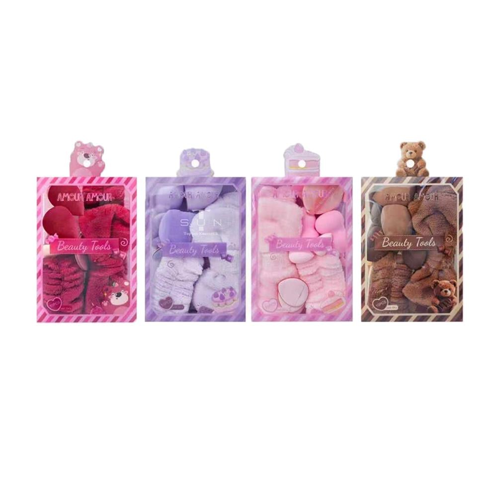 A.AMOUR BANDANA SÜNGER SET(AMR-PF/615)*6