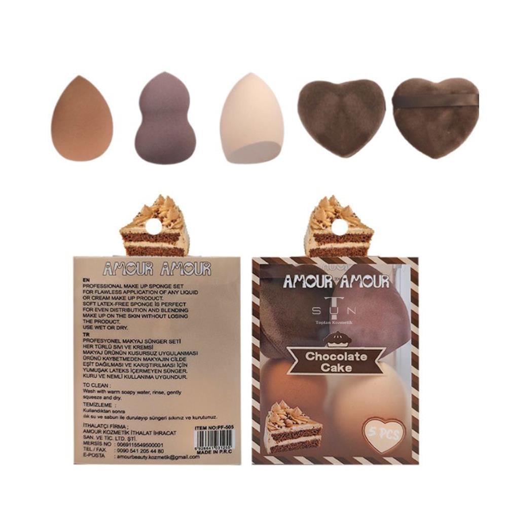 AMOUR 3+2 YUMURTA VE SÜNGER (PF-505) *12