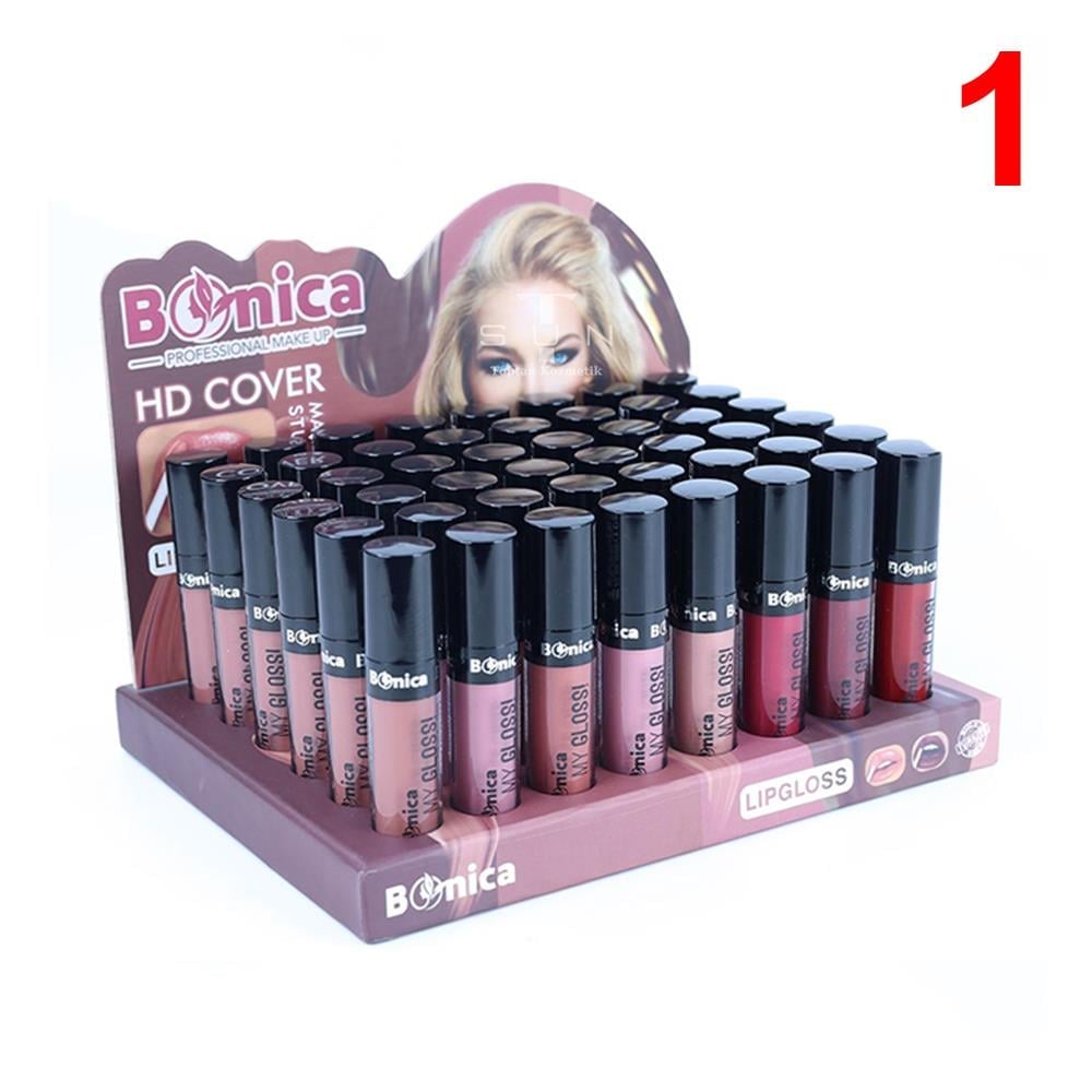 Bonica 48'li Matte Lip Gloss Ruj 