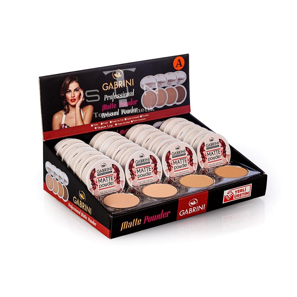 Gabrini 24'lü Matte Powder A Pudra