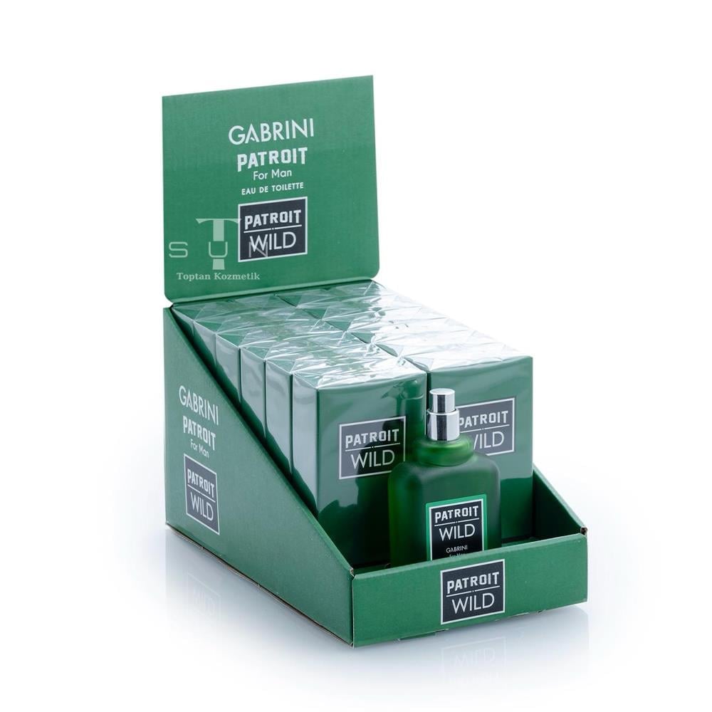 GABRİNİ 50ML EDT PATROIT YEŞİL*12