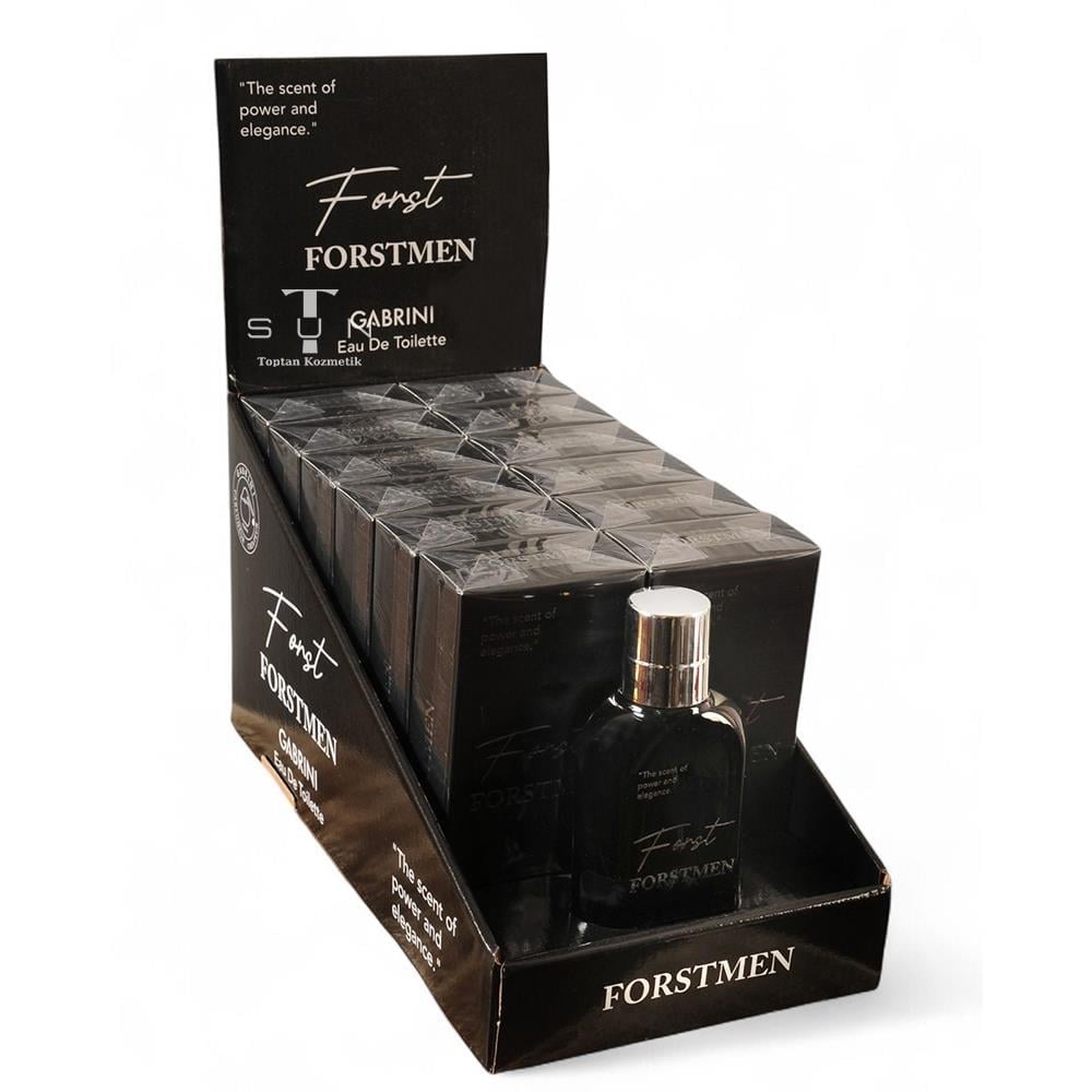 GABRİNİ EDT FORSTMEN SİYAH 100ML*12