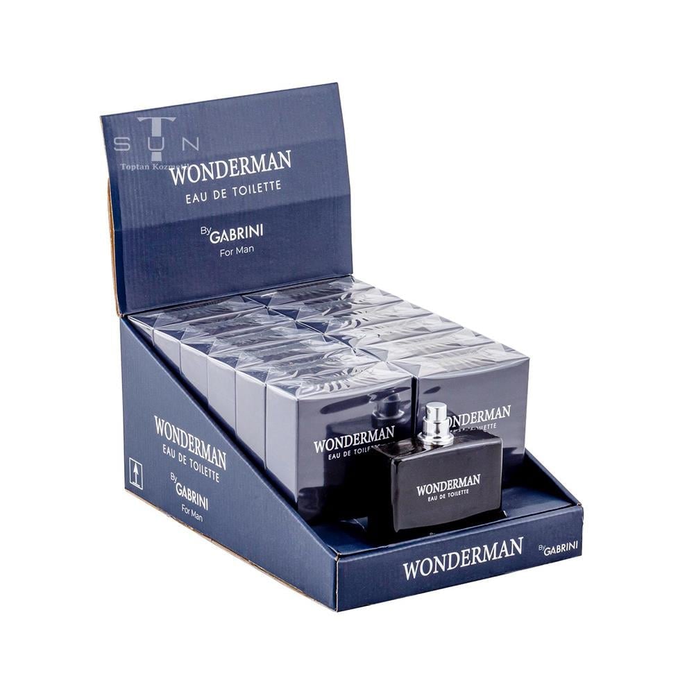 GABRİNİ EDT WONDERMAN 100ML*12