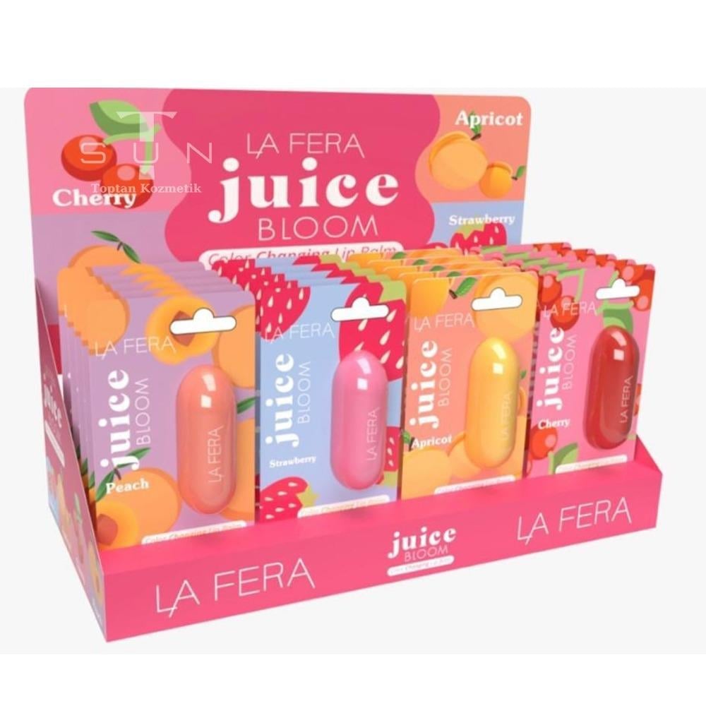 La Fera 24'lü Juice Bloom Lip Balm