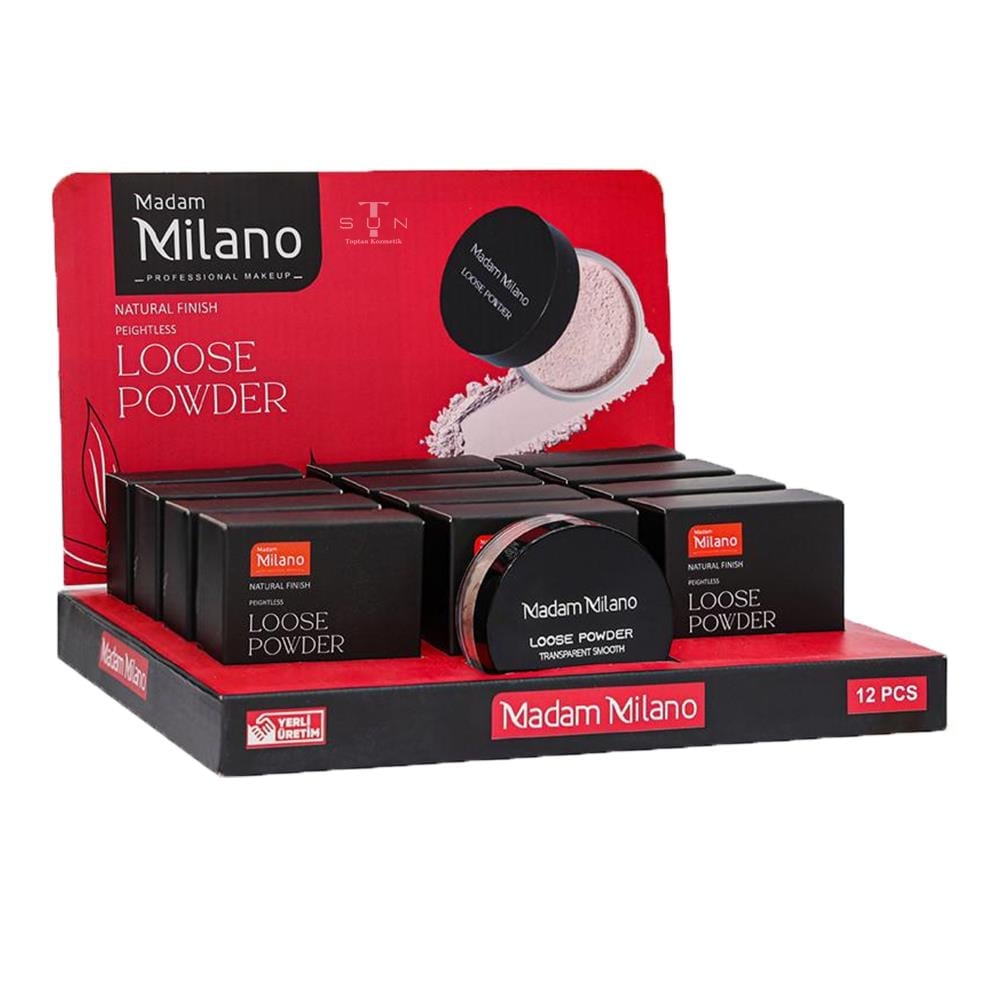 Madam Milano 12'li Loose Pudra B Seri