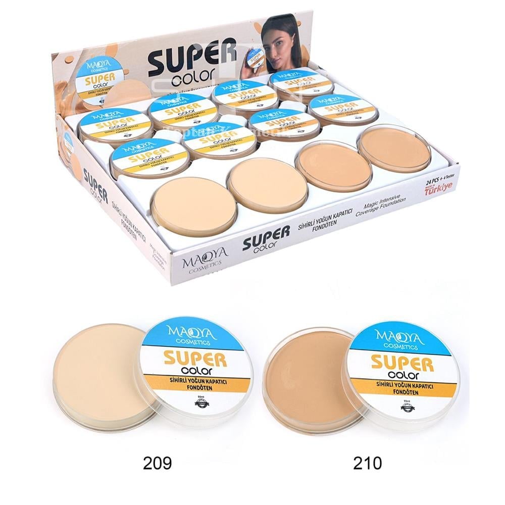 Maqya 24'lü Super Color Yo?un Kapat?c? Fondöten