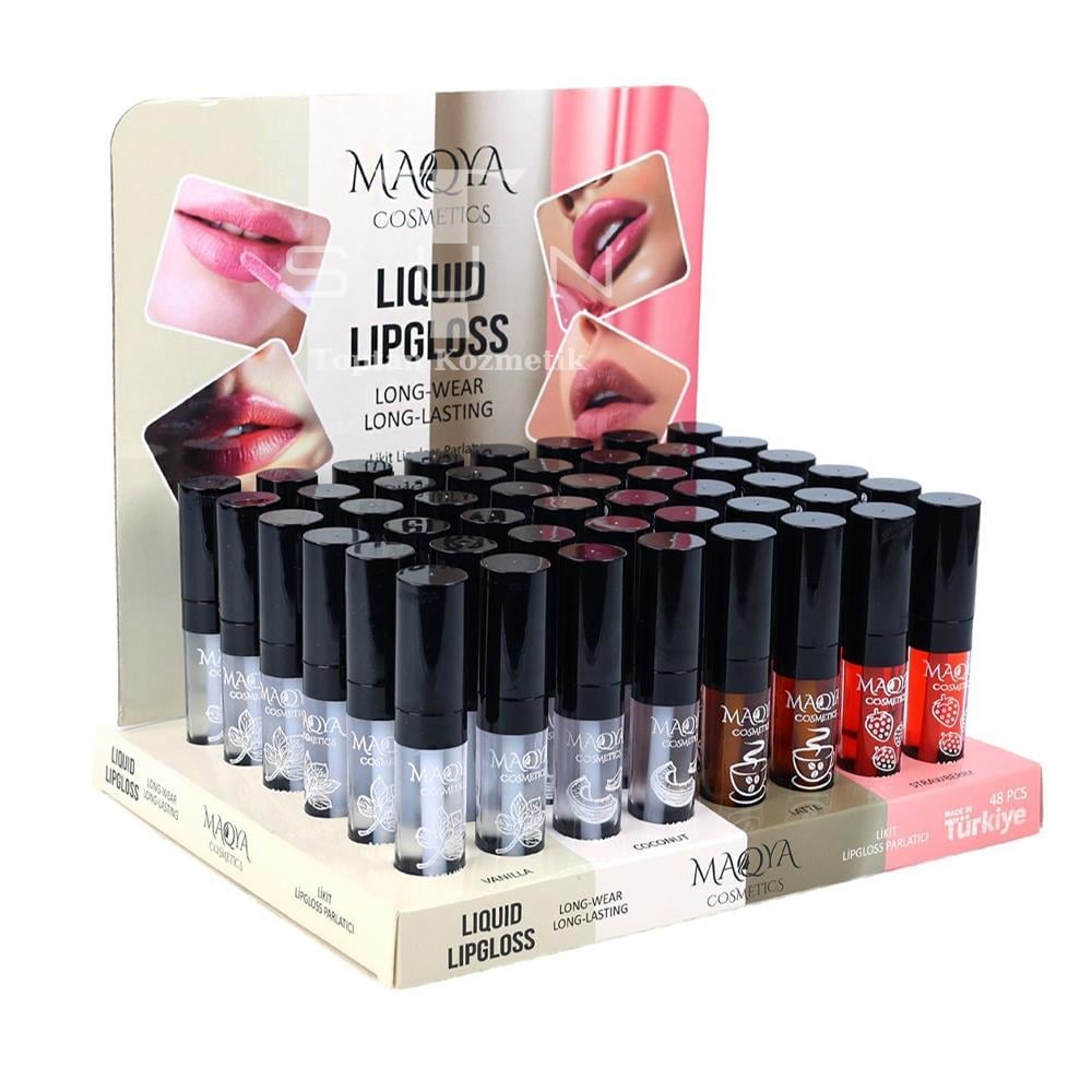Maqya 48'li Liquid Lip Gloss Dudak Parlat?c?s?