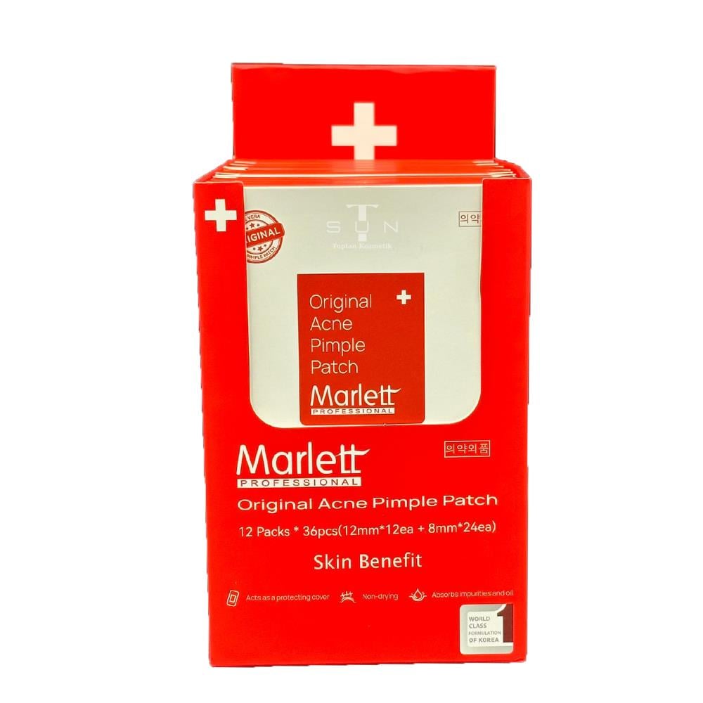 MARLET AKNE SİVİLCE BANT KIRMIZI(MSC-06)*12