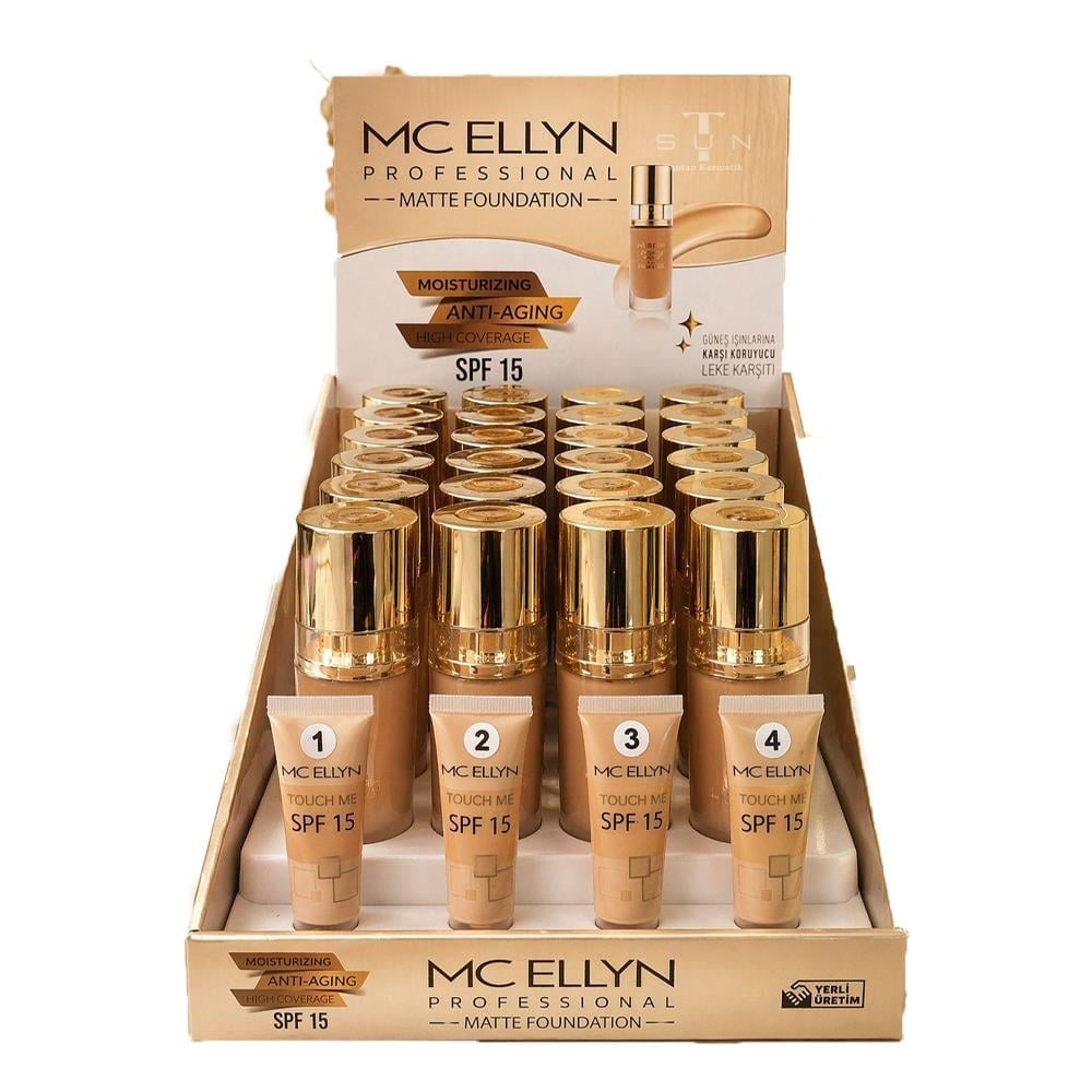 MC.ELLYN MAT ŞİŞE FONDETEN SPF15*24
