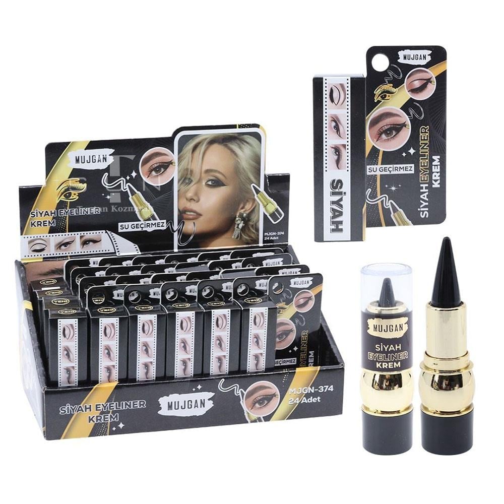 Müjgan 24'lü Siyah Eyeliner Krem