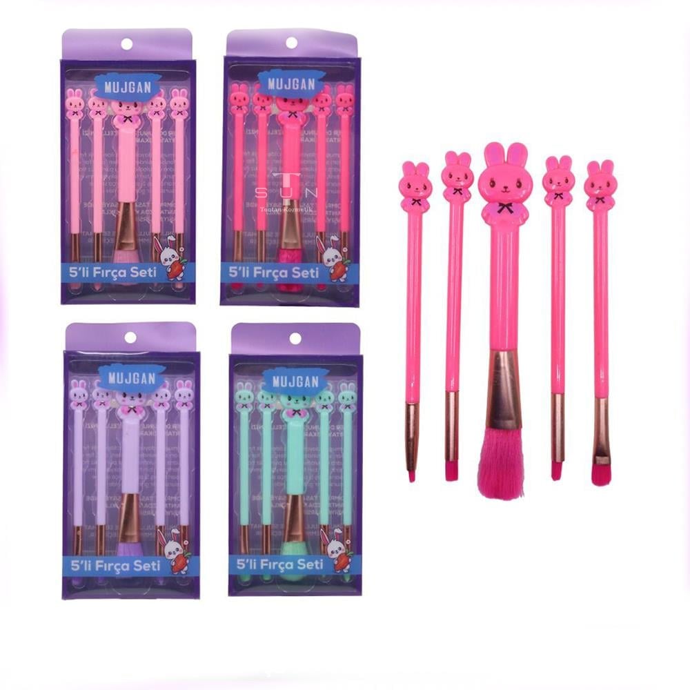 MÜJGAN 5 Lİ FIRÇA SET(GN-1059)*12
