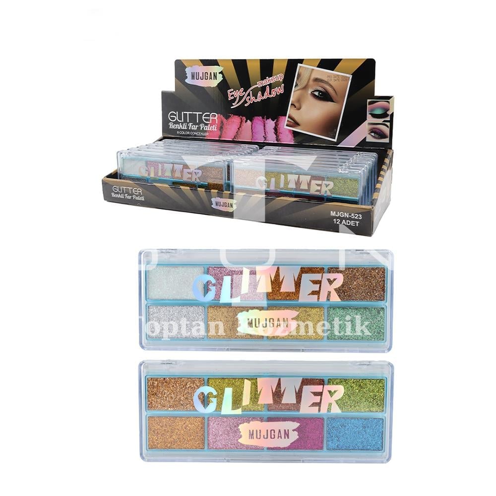 Müjgan 8'li Glitter Far 12'li