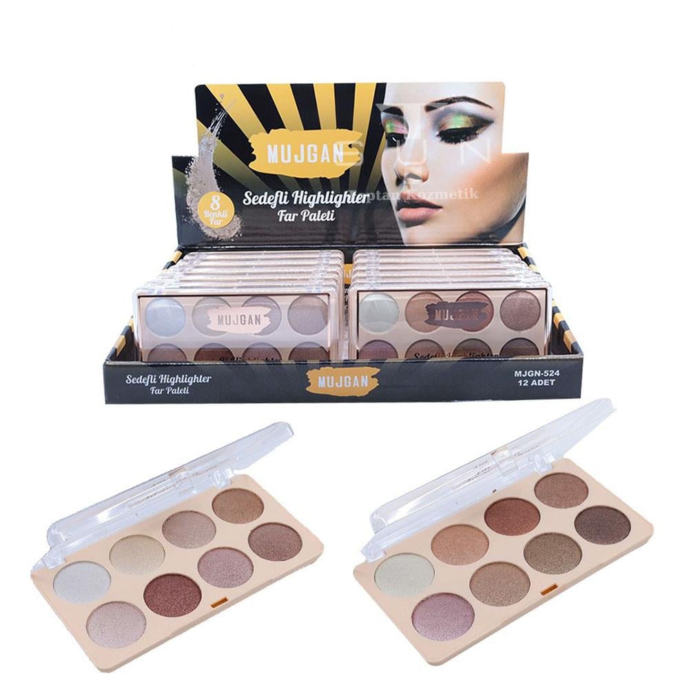 Müjgan 8'li Sedefli Highlighter Far Paleti
