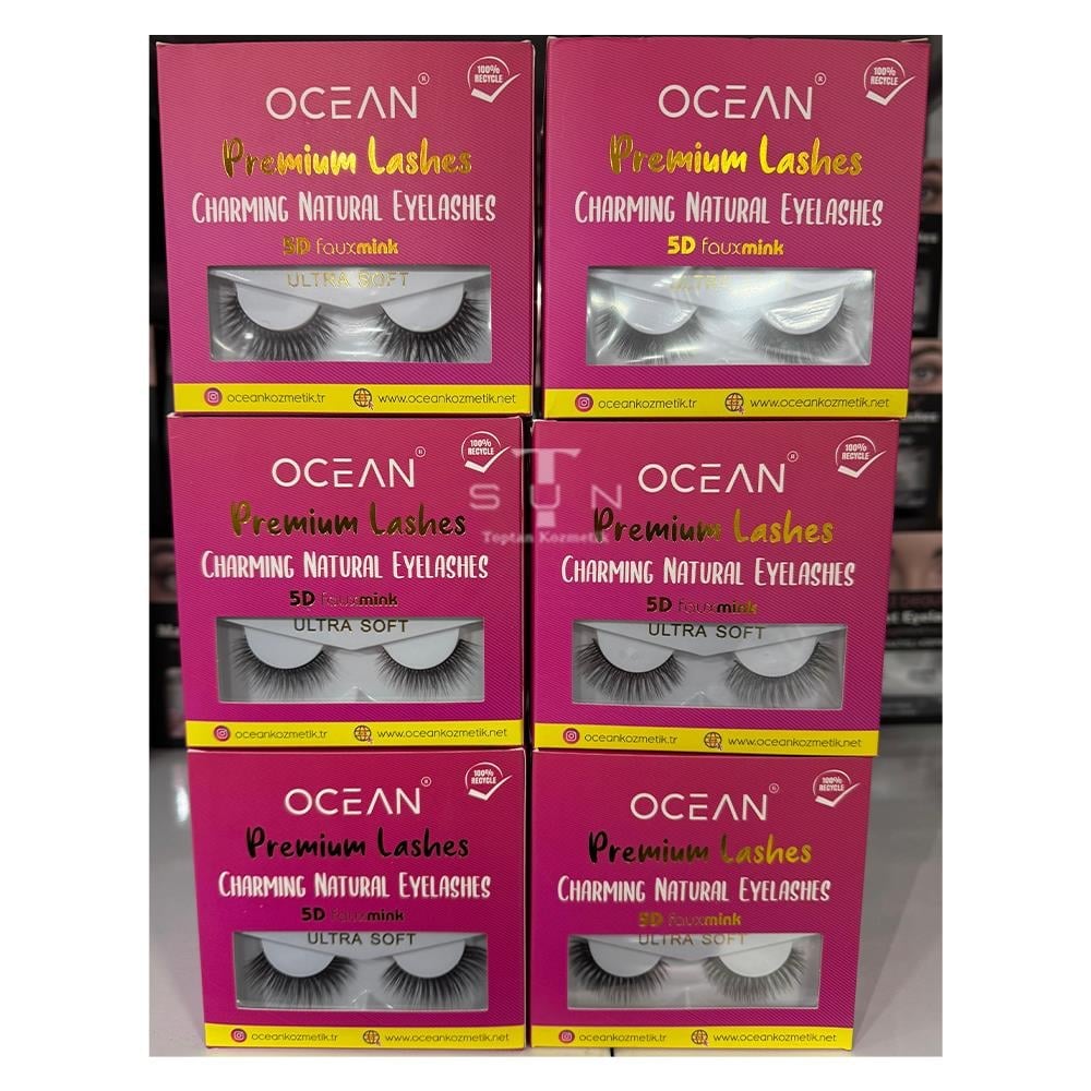 OCEAN 5D İPEK KİRPİK*12