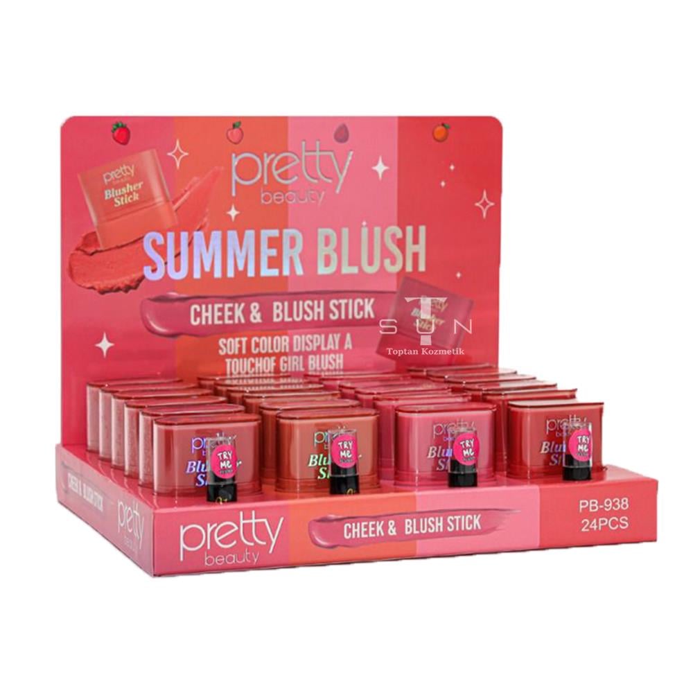 Pretty Beauty 24'lü Summer Stick Blush All?k