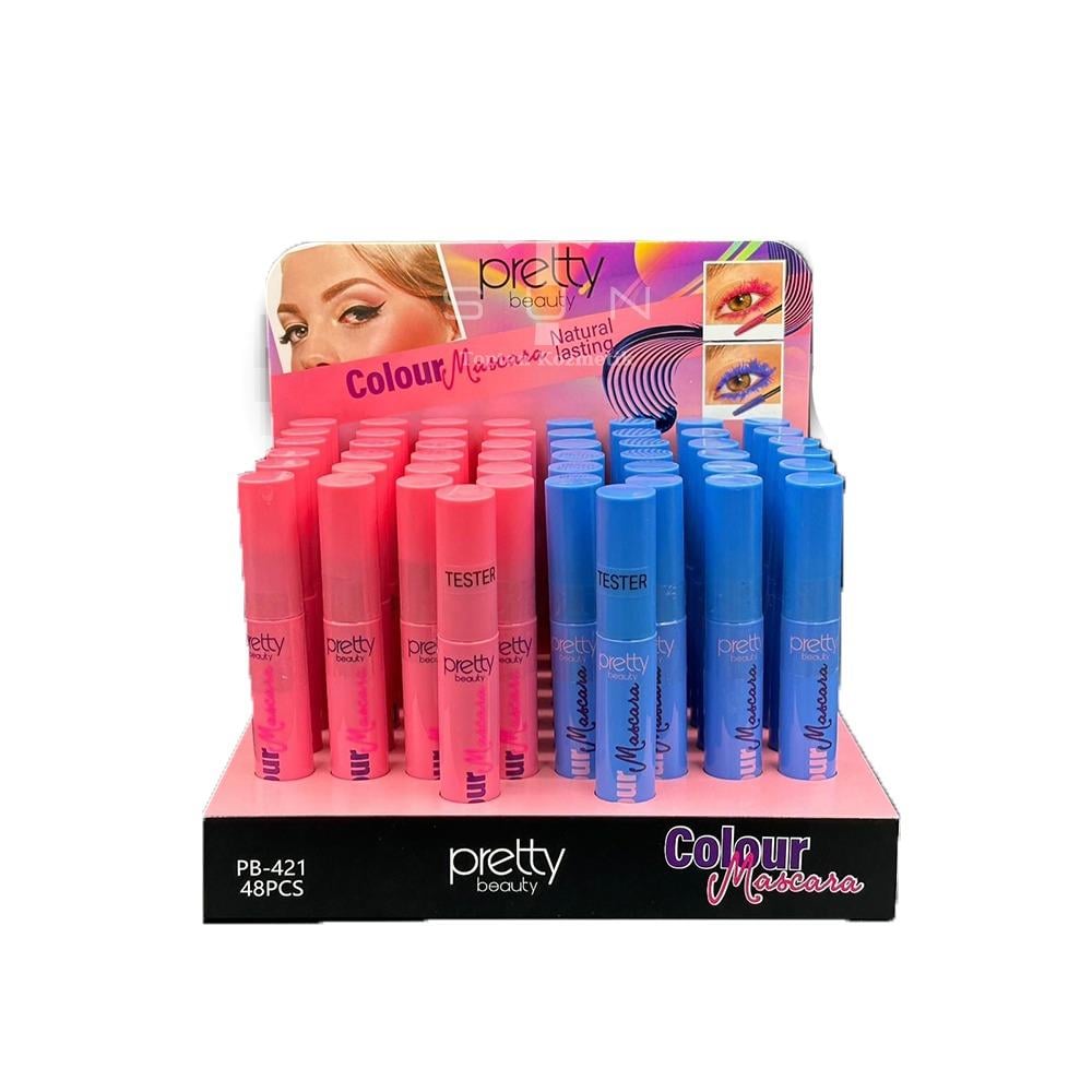 Pretty Beauty 48'li Renkli Maskara