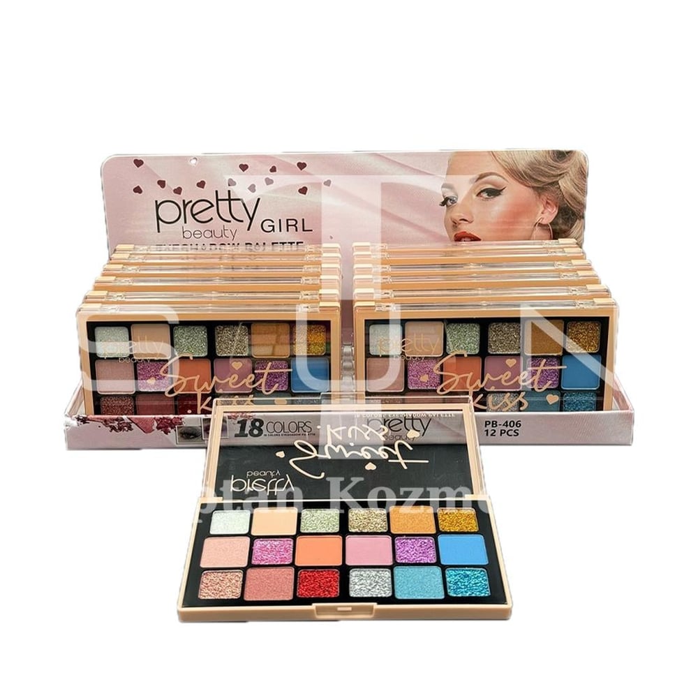 Pretty Beauty Sweet Kiss 12'li Far Paleti
