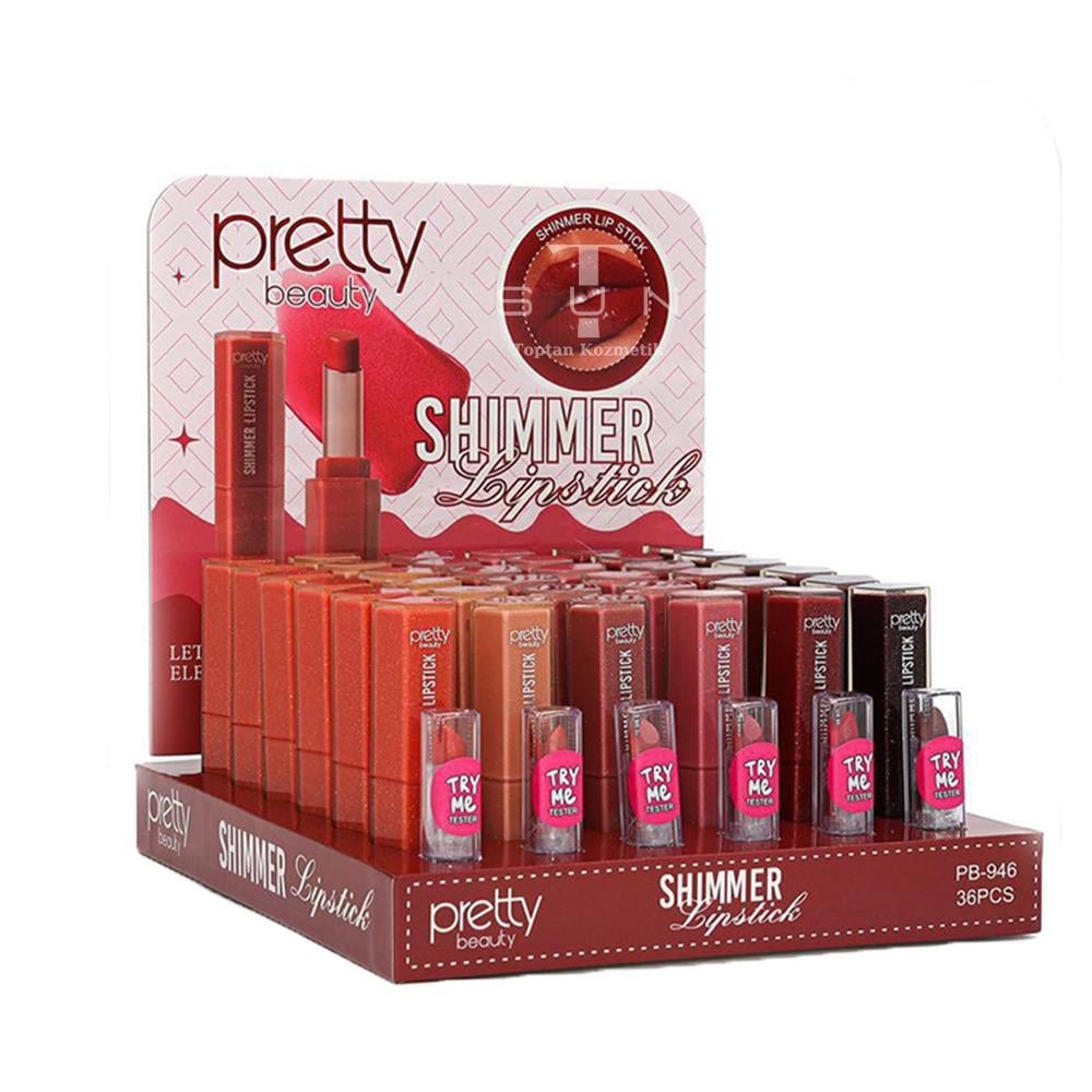 PRETY SHIMMER LİPSTİCK(PB-946)*36