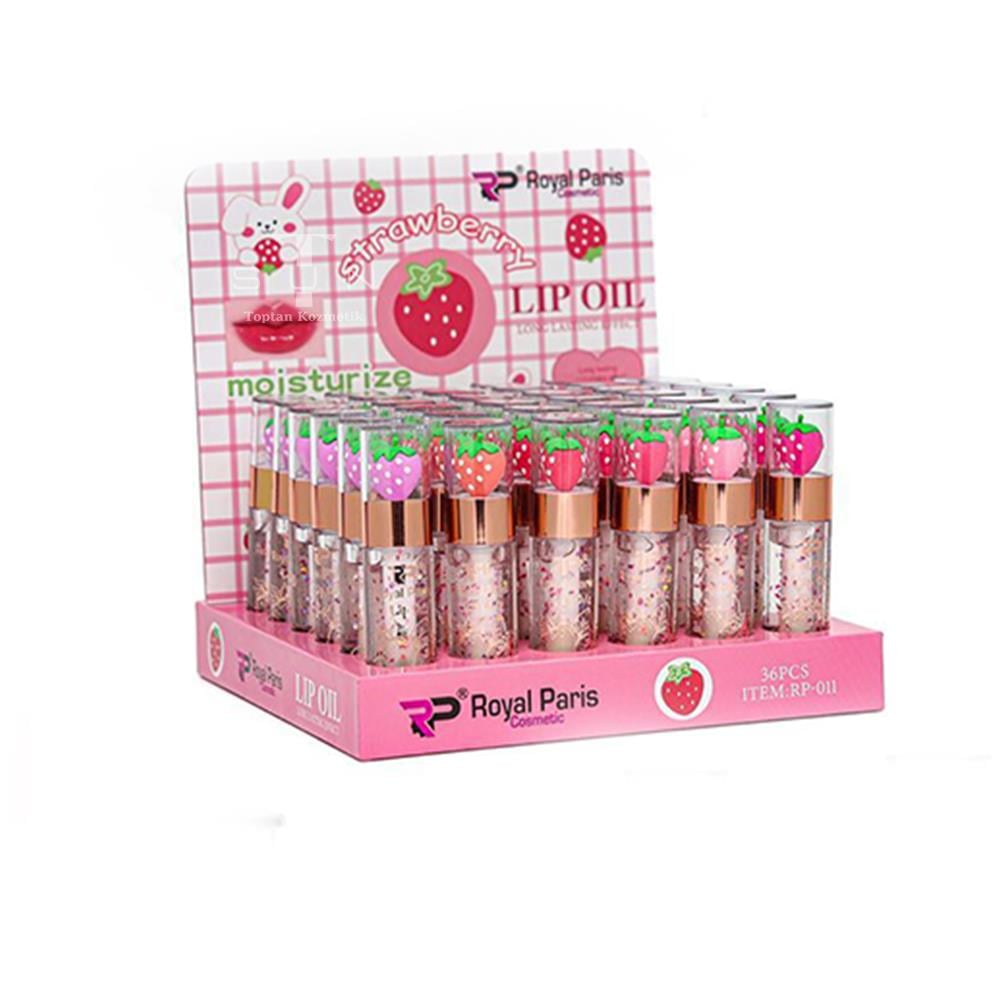 R.PARİS ÇİLEK KAPAKLI GLOSS(RP-011)*36
