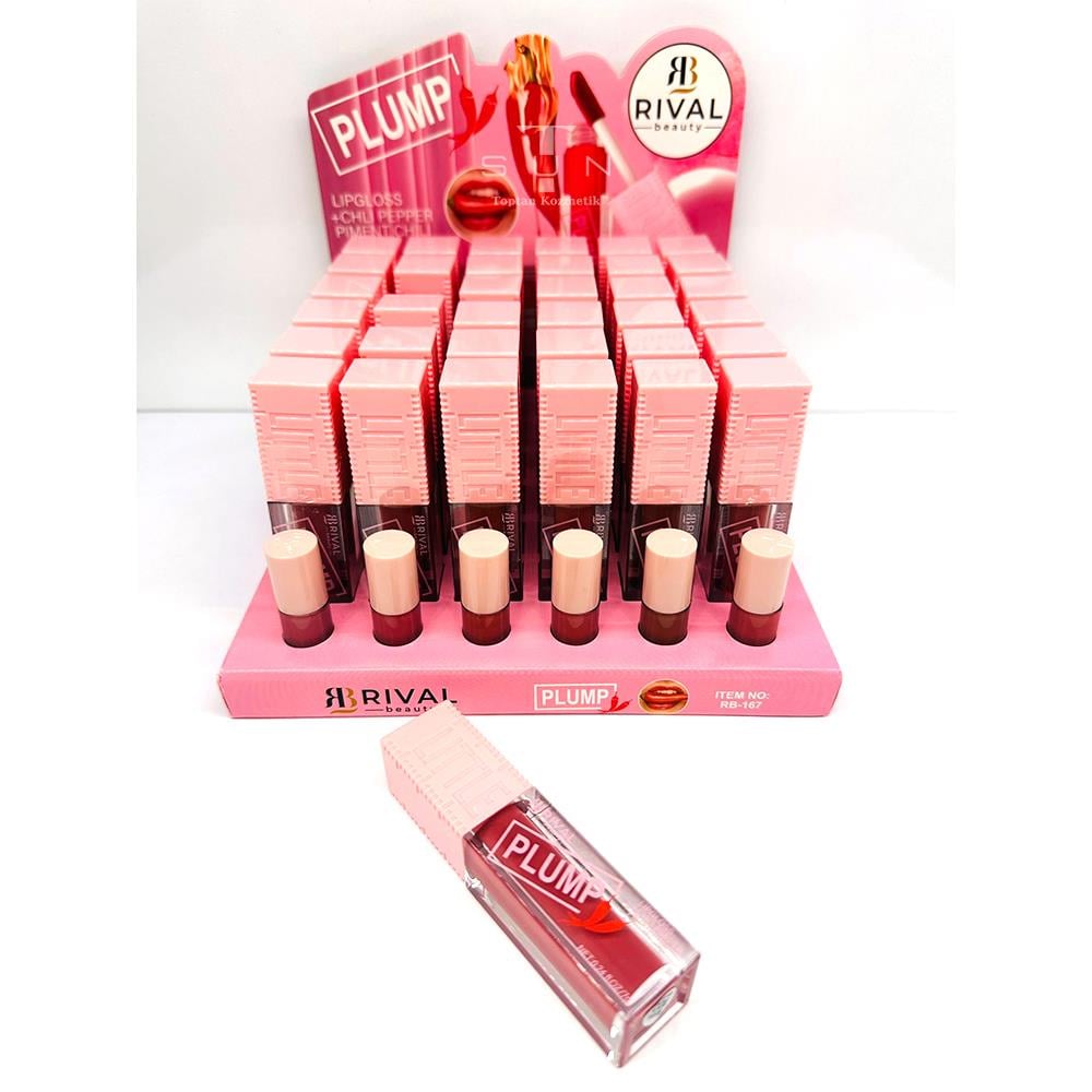 RİVAL LİKİT RUJ PLUMP(RB-167)*36