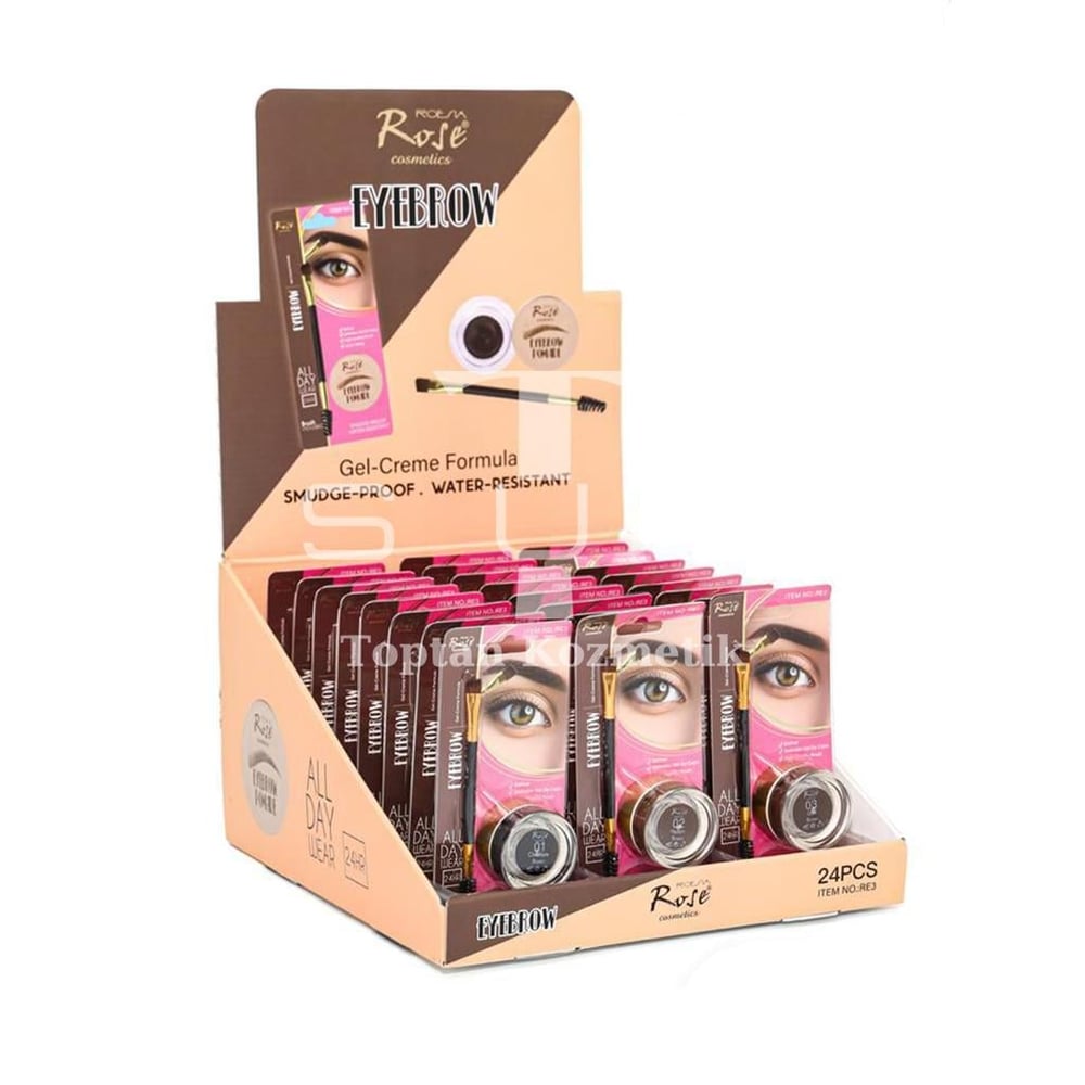 Roena Rose Cosmetics Eyebrow 24'lü Ka? Boyas?