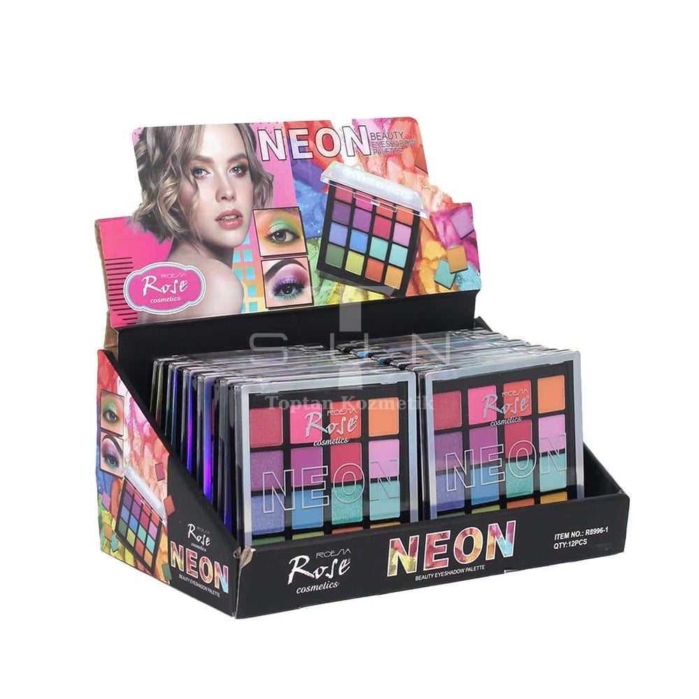 Roesia Rose 12'li Neon Far Paleti