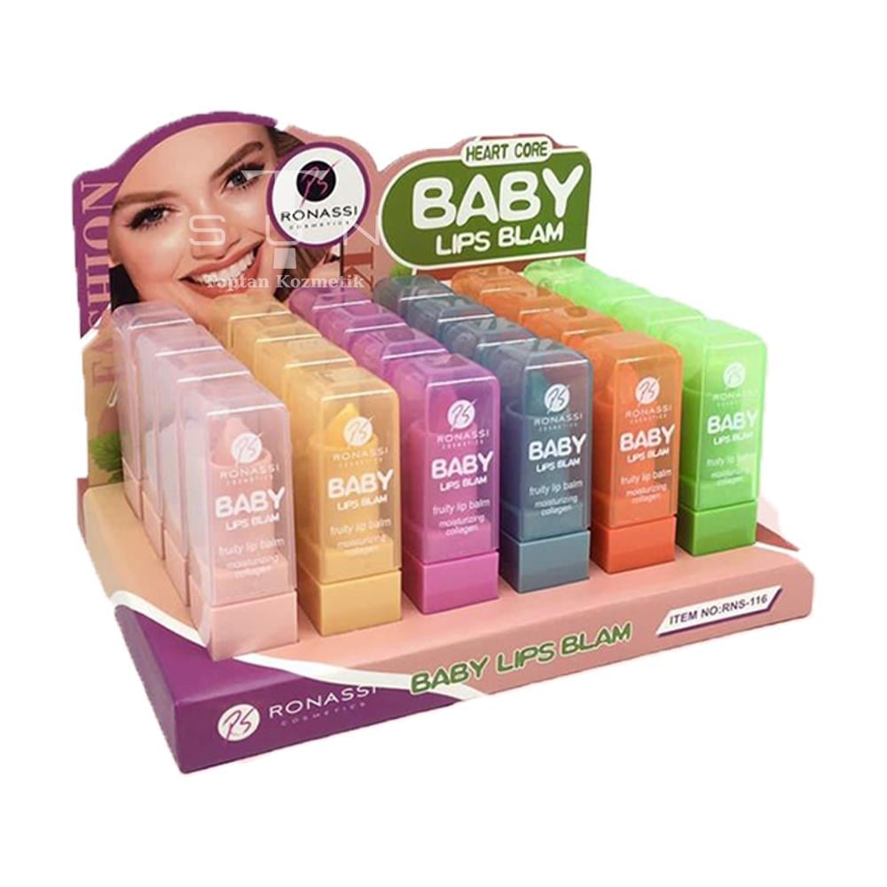Ronassi 24'lü Heart Core Baby Lips Blam Dudak Nemlendirici