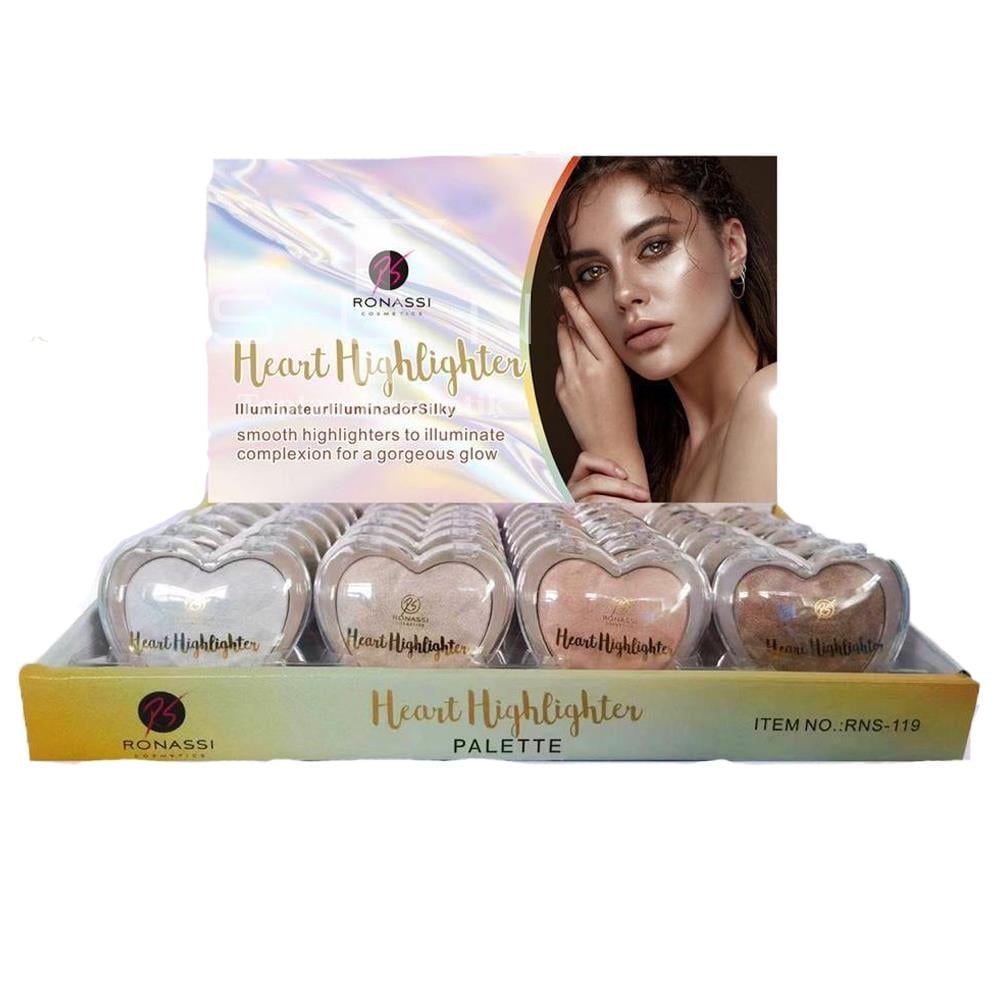 Ronassi 24'lü Heart Highlighter Paleti