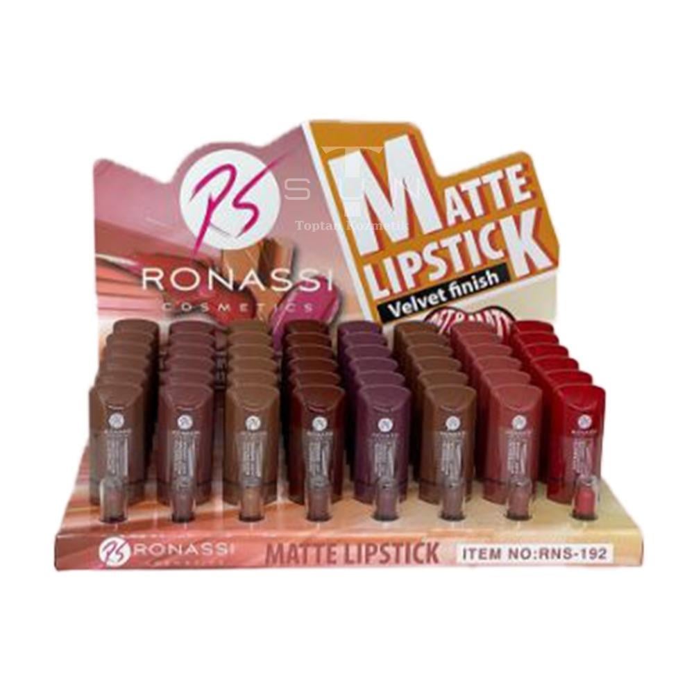 Ronassi 48'li Matte Lip Stick Velvet Finish Ruj