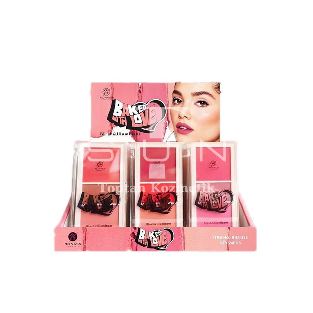 Ronassi Cosmetics Baked W?th Love 24'lü All?k
