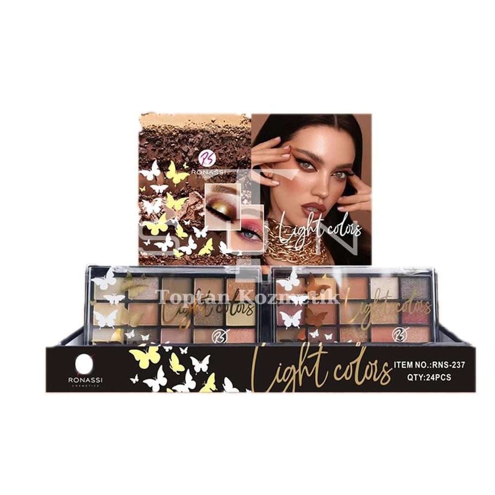 Ronassi Cosmetics Light Colors 24'lü Aç?k Renkli Far Paleti