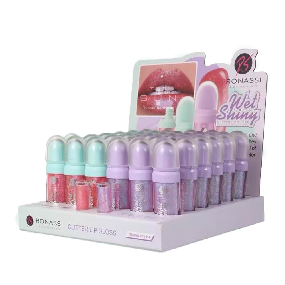 RONASSİ GLITTER LİP GLOSS (RNS-314)*36