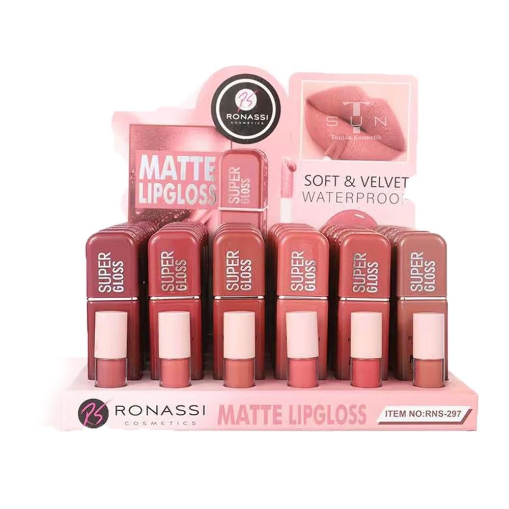 RONASSİ LİKİT MAT RUJ(RNS-297)*36