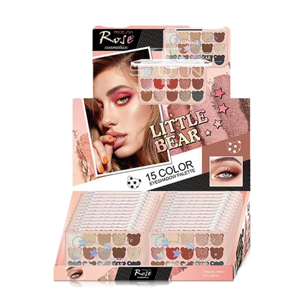 Rose 15'li Little Bear 15 Renkli Far Paleti