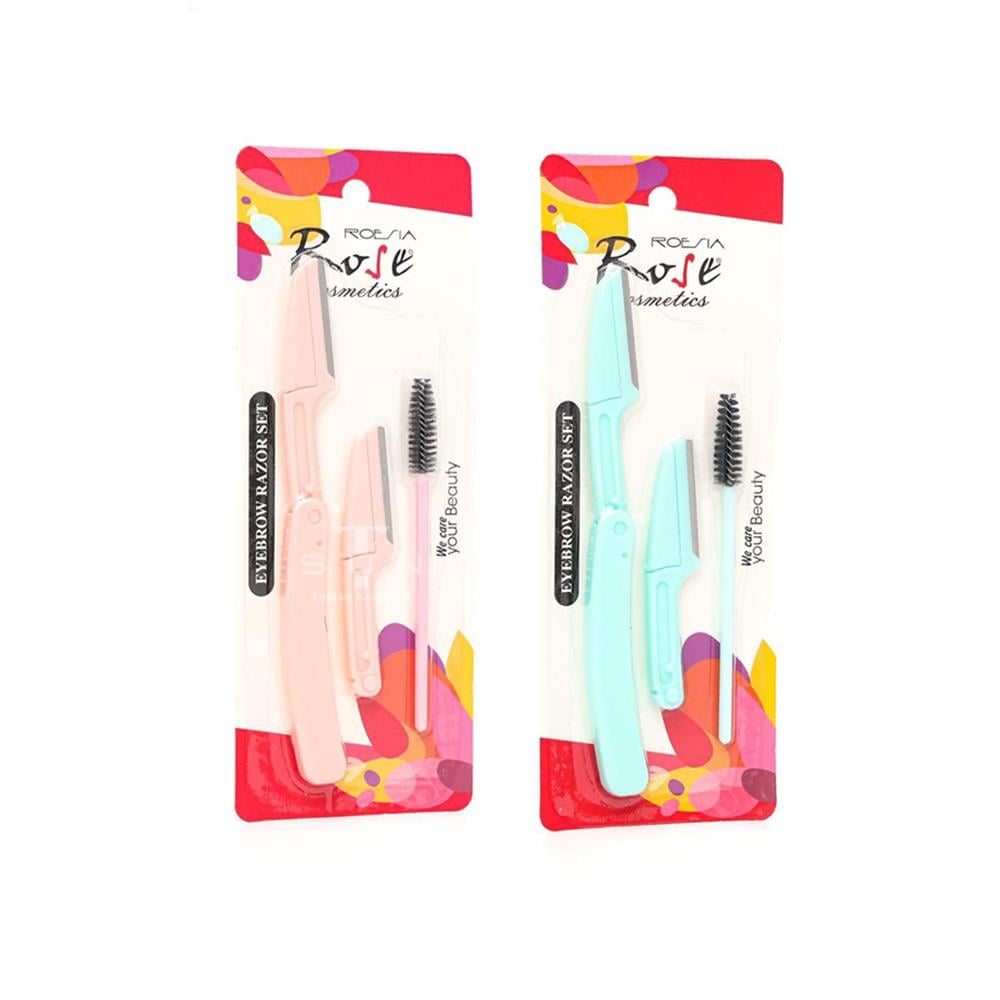 ROSE 2 Lİ KAŞ USTURASI+FIRÇA (DD-4) *12