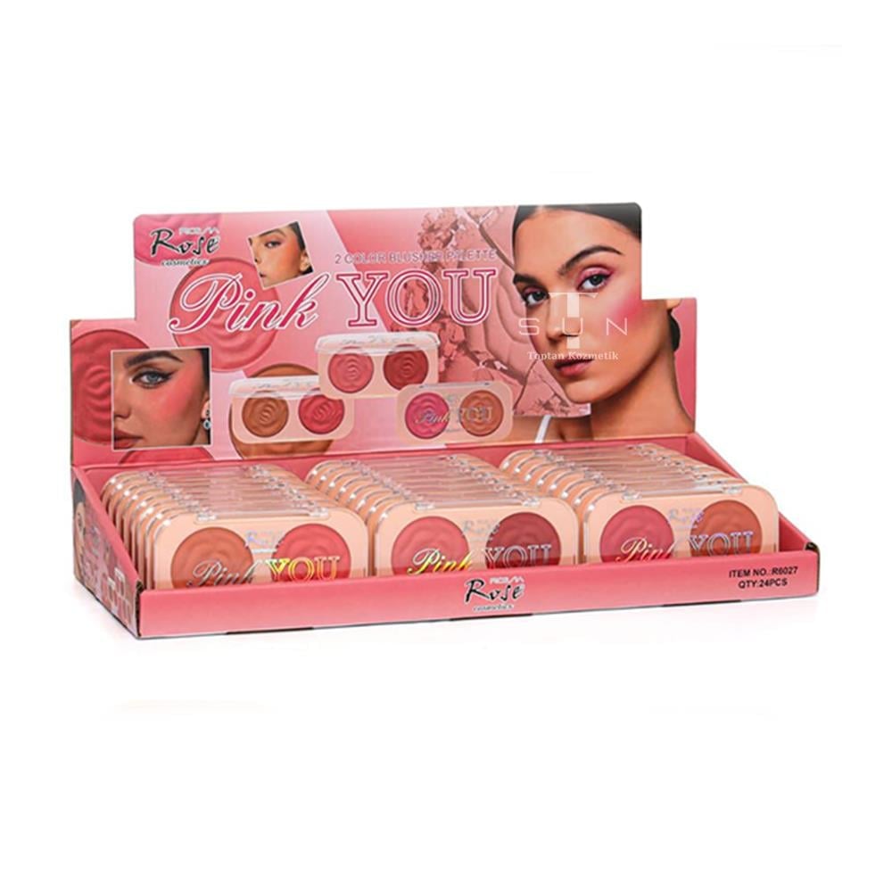 Rose 24'lü Pink You 2'li Allık Paleti