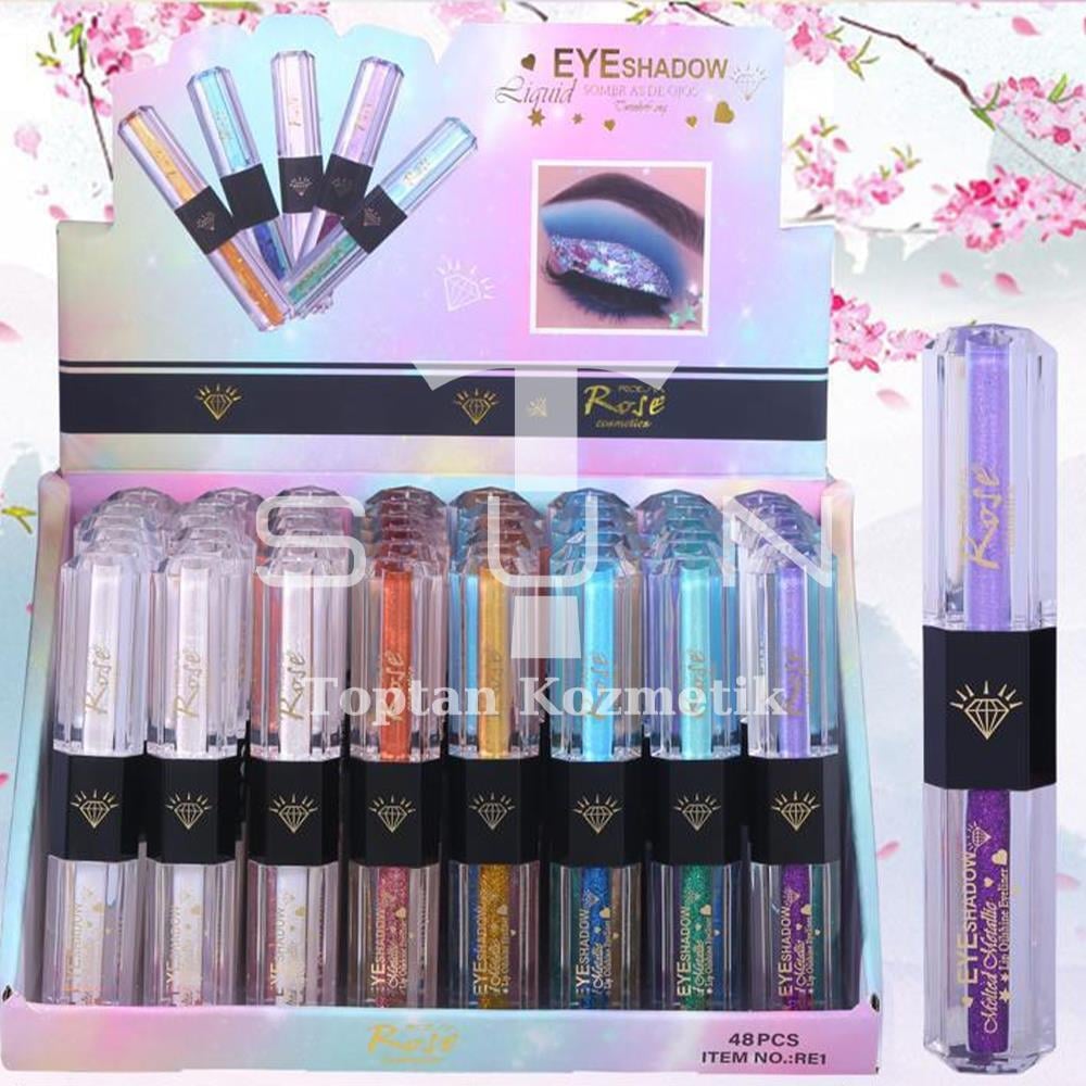 Rose 48'li Likit Far+Eyeliner